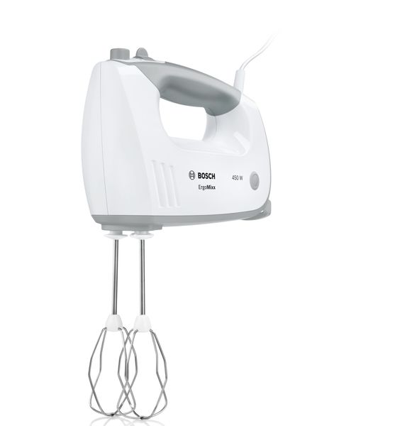 Bosch MFQ36460 ErgoMixx standn'bowl - Handrührer-Set - weiß / grau