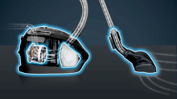 Siemens VSP3AAAA, Staubsauger mit Beutel