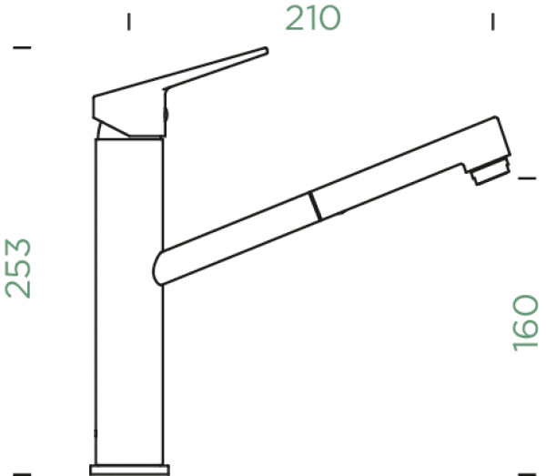Schock 526120CHR Einhebelmischer METIS