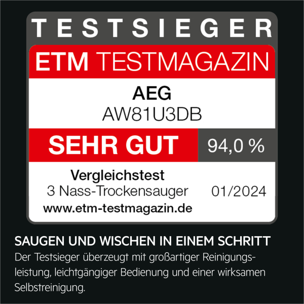 AEG AW81U3DB - Granite Grey