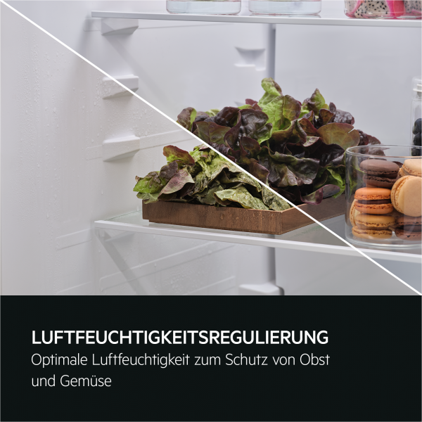 AEG OSC5S183ES - Kühl- / Gefrierkombination - Weiß