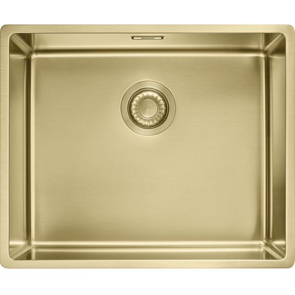 Franke Edelstahlbecken BXM 210/110-50 Gold Druckknopf Champagne Gold