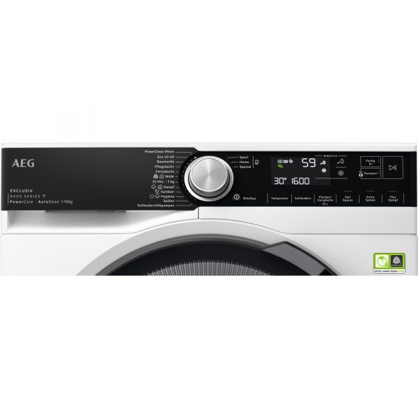 AEG LR8D80609 - Waschmaschine - Weiß