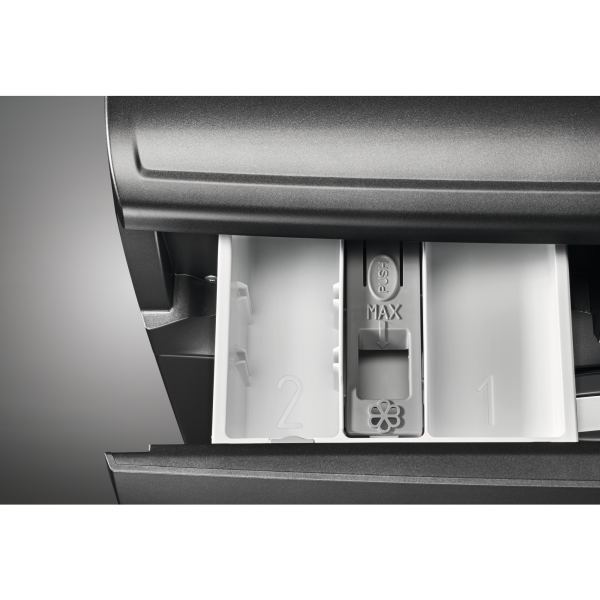 AEG LSR6FS75260 - Waschmaschine - Dark Silver