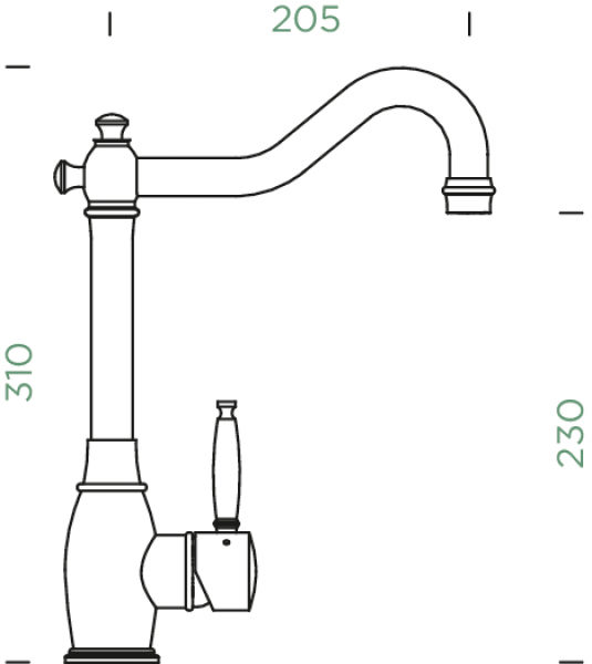 Schock 513000WGO Einhebelmischer