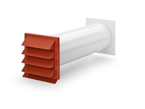 K-Klima-R 150/150 Mauerkasten, ziegelrot 4044049