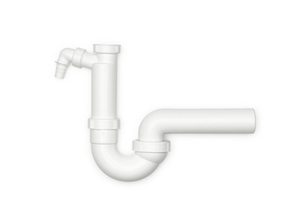 Kugelgelenksiphon 3 superleise, Siphon, 1 ½ Zoll x Ø 50 mm