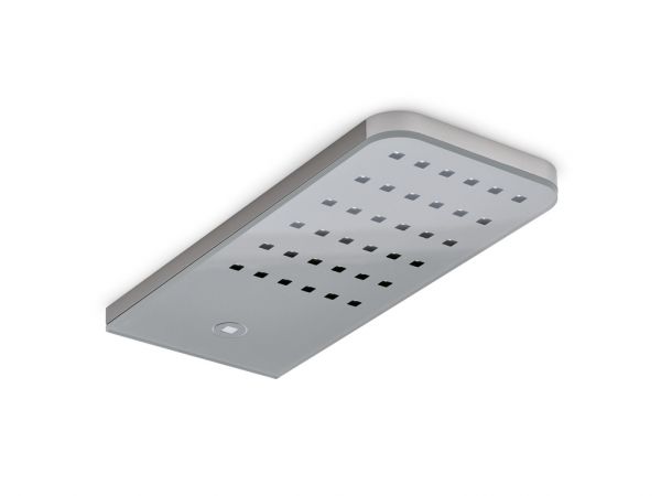 Flip® LED, Unterboden-/Nischenleuchte, Einzelleuchte ohne Schalter, edelstahlfarbig