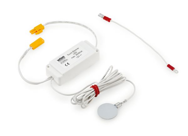 LED Touch Schalter und Dimmer, weiß
