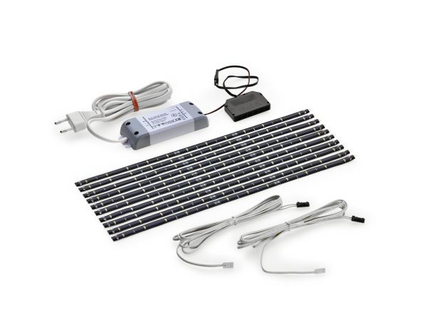 LED Flex Stripes Set, LED Stripe, schwarz
