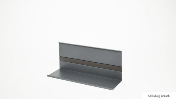 Linero MosaiQ Universalablage 1, Relingsystem, schwarz matt