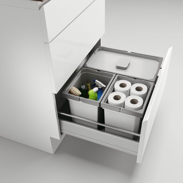 Cox® Box 220/600-3, Schrankausstattung, hellgrau
