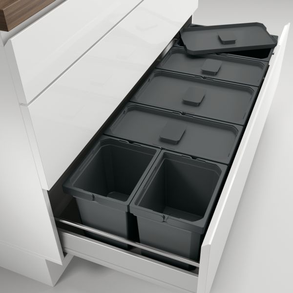 Cox® Box 220/1200-6, Systembehälter, anthrazit