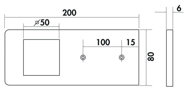 Menta LED, Unterboden-/Nischenleuchte, Set-2