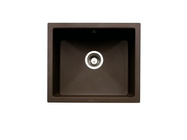 Singoli 600, Unterbaubecken, granit espresso