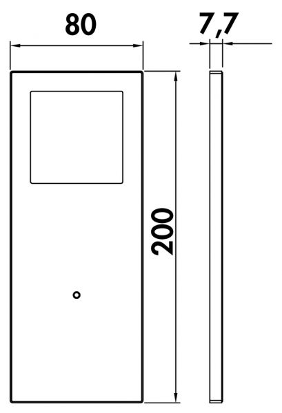 Vetro LED, Unterboden-/Nischenleuchte, Set-2, weiß