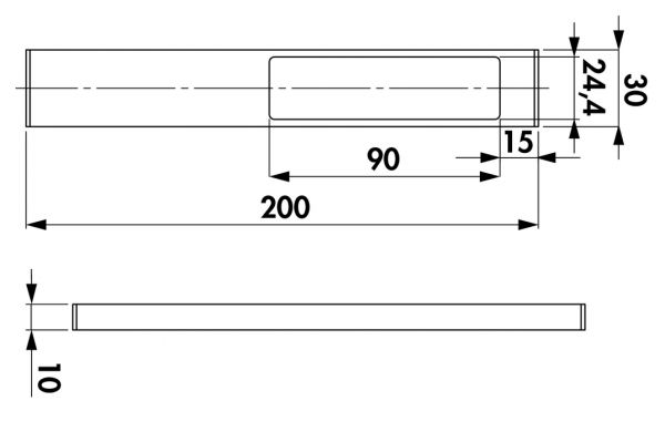 Stretto Farbwechsel LED, Unterboden-/Nischenleuchte, Einzelleuchte ohne Schalter