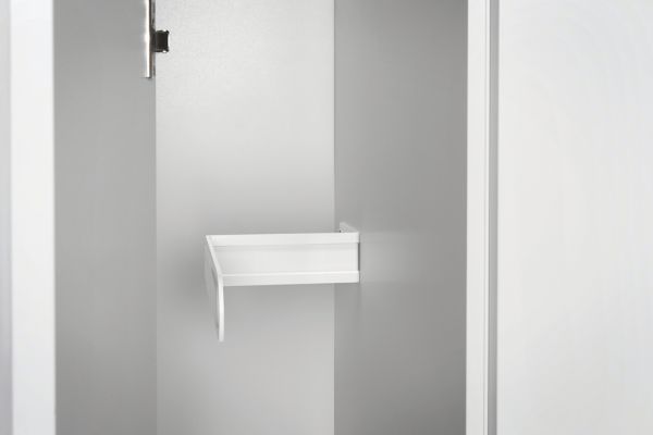 Tidy Wandhalter, Schrankausstattung, weiß