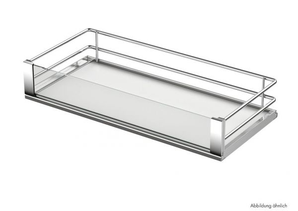 VS SUB/TAL Side Artline Korb-Set, Ablageelement, silber/Glas