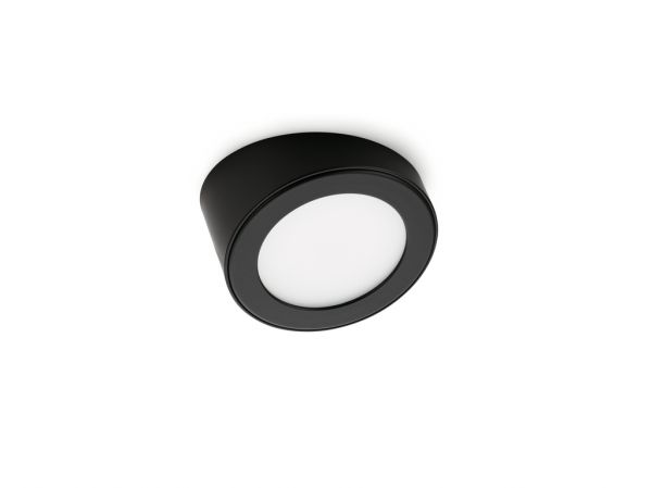 Slash LED, Aufbauleuchte, Set-3, schwarz