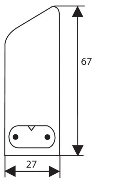 Giro-S LED, Unterboden-/Nischenleuchte, L 908 mm, 16 W