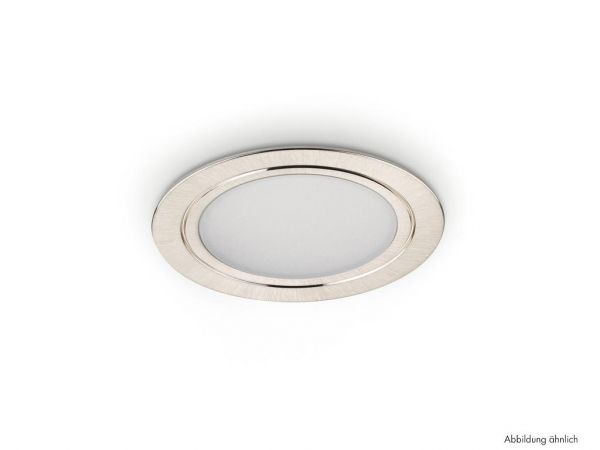 Anelli LED, Einbauleuchte, Set-5, edelstahlfarbig