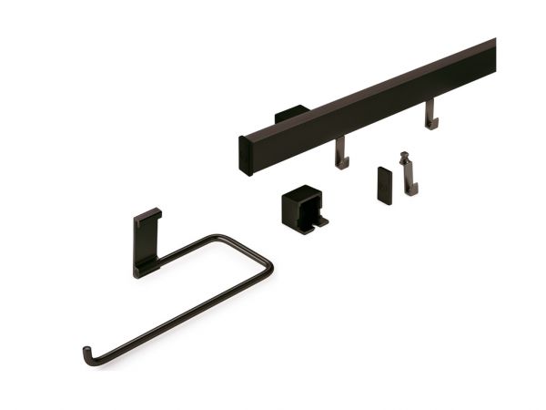 Alto Set 1, Relingsystem, schwarz matt
