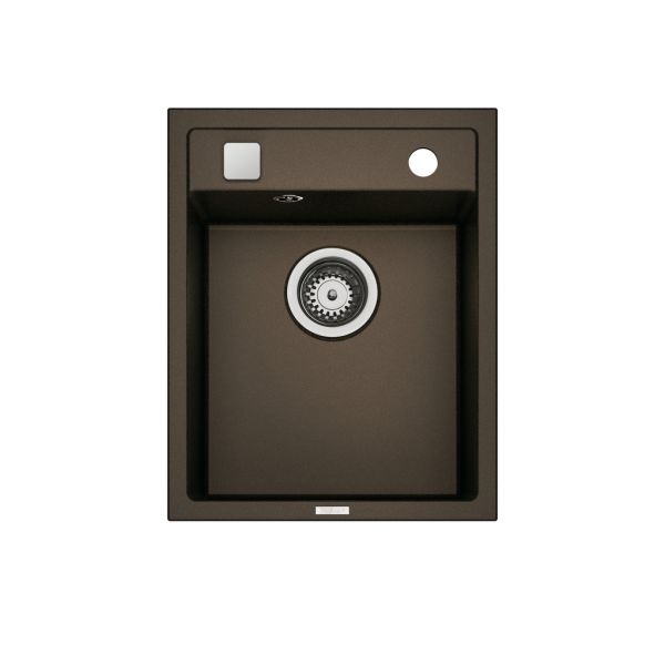 Angola 40, Einbauspüle, granit espresso