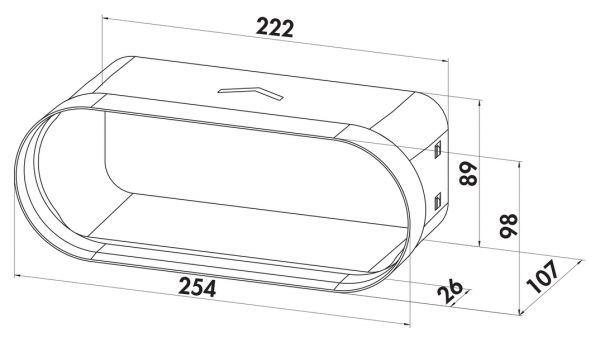 P-BA 150 Adapter, Verbindungselement, hellgrau