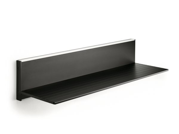 Liente Farbwechsel LED Wandboard, Regalsystem, L 600 mm, 13,8 W, schwarz matt
