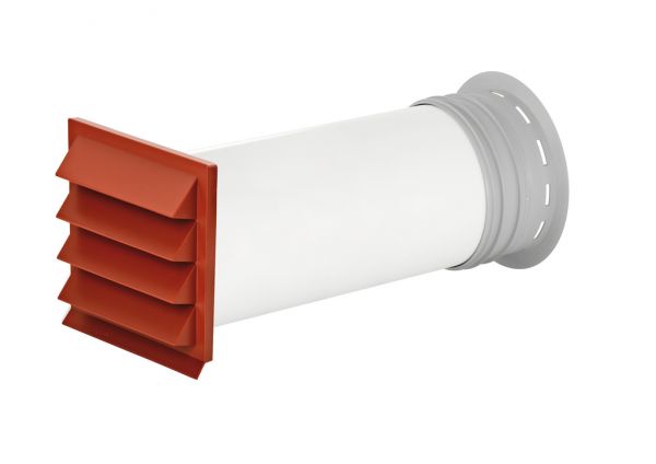 P-K-Klima-R 150 Mauerkasten, ziegelrot