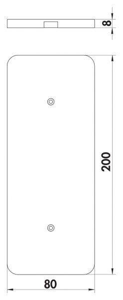 Pure Farbwechsel LED, Unterboden-/Nischenleuchte, Set-2, weiß matt
