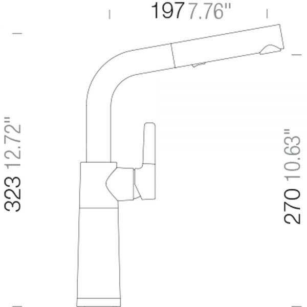 SCHOCK Einhebelmischer SC-540 557120SIL