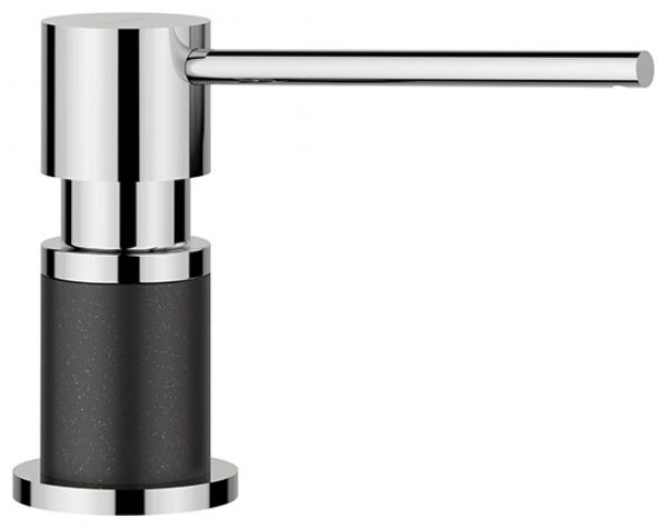 BLANCO LATO Spülmittelspender anthrazit/chrom 525810