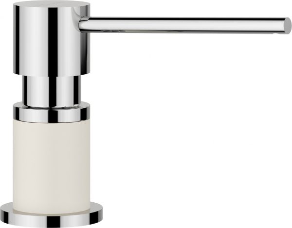 BLANCO LATO Spülmittelspender softweiß/chrom 526955