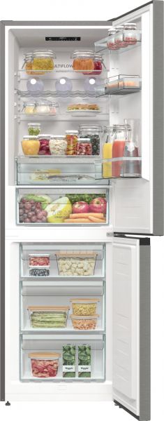Gorenje NRC619BSXL4 - Kühl- / Gefrierkombination - Silber