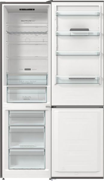Gorenje NRC620BSXL4 - Kühl- / Gefrierkombination - Silber