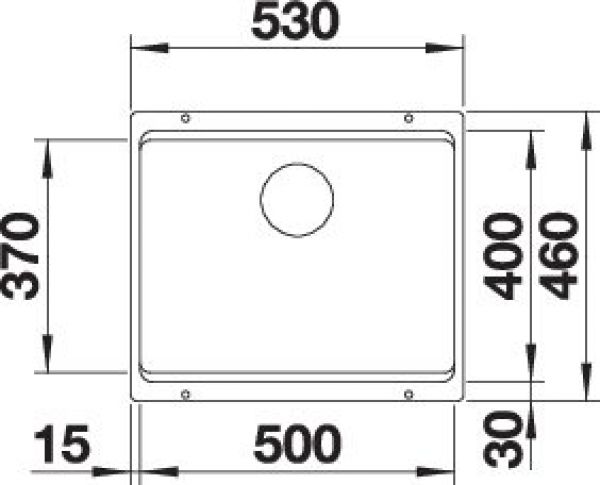 BLANCO ETAGON 500-U softweiß 527075