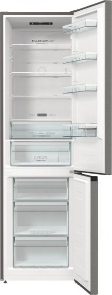Gorenje NRC62CSXL4 - Kühl- / Gefrierkombination - Silber