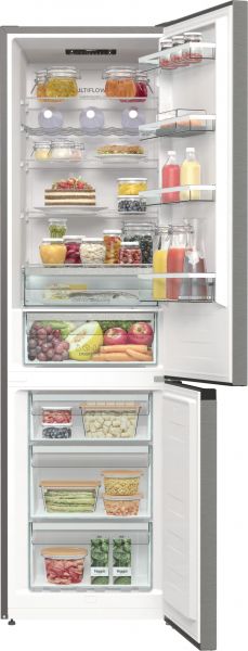Gorenje NRC620BSXL4 - Kühl- / Gefrierkombination - Silber
