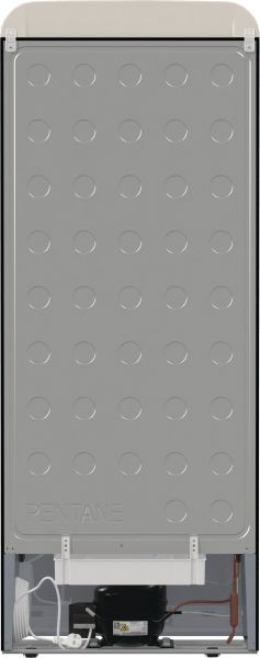 Gorenje OBRB615DBK - Kühl- / Gefrierkombination - Tiefschwarz