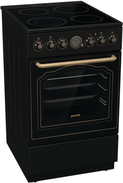 Gorenje GECS5B70CLB - Classico Standherd - Mattschwarz