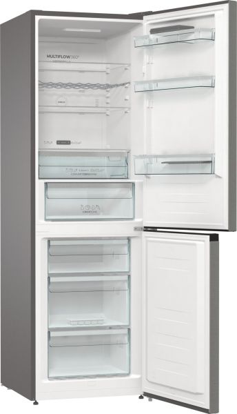 Gorenje NRC6194SXL4 - Kühl- / Gefrierkombination - Silber
