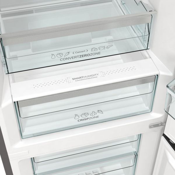 Gorenje NRC620BSXL4 - Kühl- / Gefrierkombination - Silber