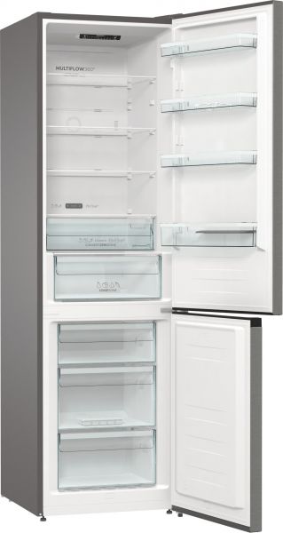 Gorenje NRC62CSXL4 - Kühl- / Gefrierkombination - Silber