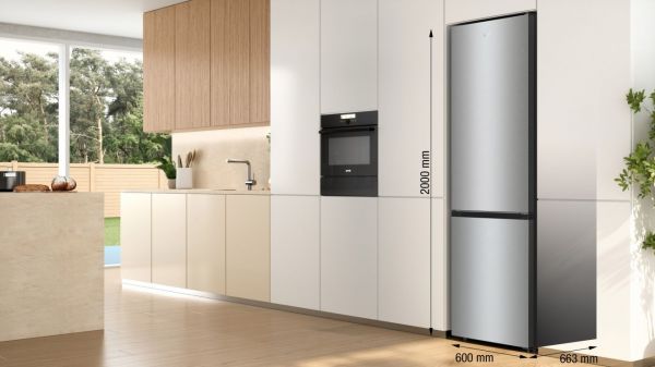 Gorenje NRC620BSXL4 - Kühl- / Gefrierkombination - Silber