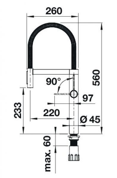 BLANCOCULINA-S II Sensor PVD steel 527462