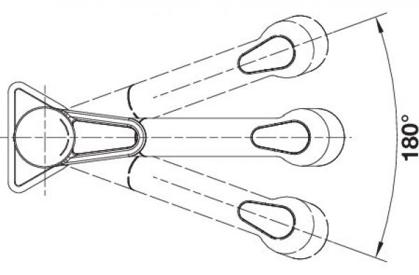 BLANCOWEGA-S II anthrazit/chrom 526420