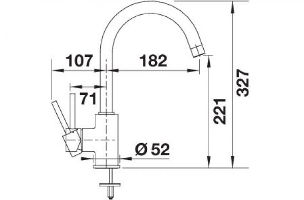 BLANCO MIDA vulkangrau 526965