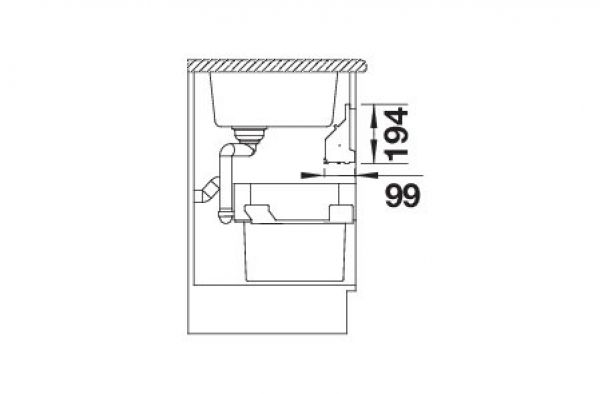 BLANCO Orga Shelf 60 H  527459